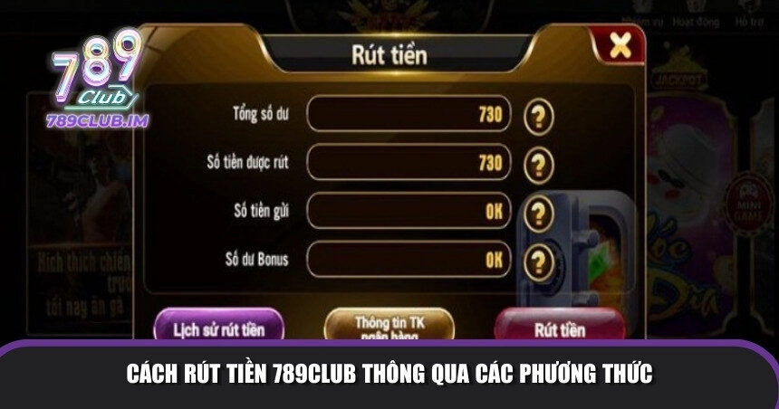 Ưu điểm khi rút tiền 789Club mang lại trải nghiệm ổn định và dễ kiểm soát