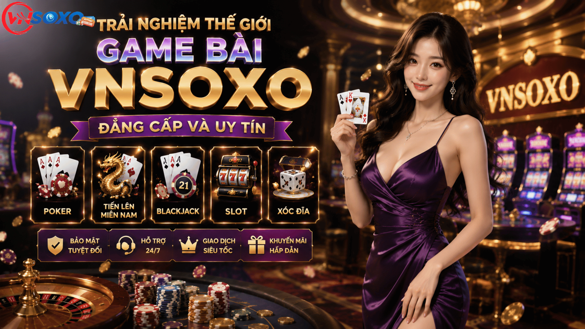Trải Nghiệm Thế Giới game bài VNSOXO Đẳng Cấp Và Uy Tín